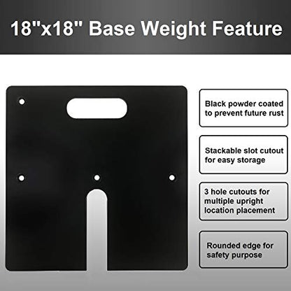10' x 20' Pipe and Drape, Backdrop Kit, Adjustable uprights (Black) Upgraded Version
