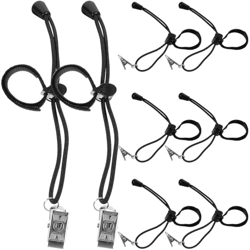 BESPORTBLE 8pcs Adjustable Photography Backdrop Cloth Clips Backdrop Holder Clamps for Studio Photo Background Fixing in Video and Wedding Shooting