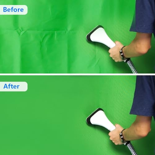HEMMOTOP Green Screen Backdrop, 10 x 20 ft Chromakey Greenscreen Background, Large Seamless Green Backdrop Background Cloth, for Photography, Zoom, Live Streaming (Backdrop only) - color: Green, size: 10x20ft
