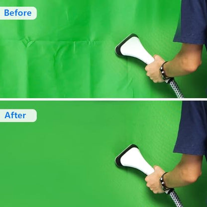 HEMMOTOP Green Screen Backdrop, 10 x 20 ft Chromakey Greenscreen Background, Large Seamless Green Backdrop Background Cloth, for Photography, Zoom, Live Streaming (Backdrop only) - color: Green, size: 10x20ft