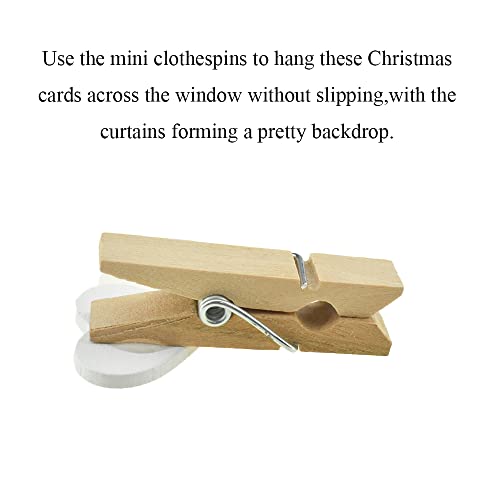 HAHIYO Heart Painted Mini Wooden Clothespin Clip Photo Paper Holders 1.38inch Tight Clamp Not Fray Rope Post Notices Handy Read for Hanging Postcard Wedding White 50PCS - size: White(Heart) 1.38 inches 50 Pack