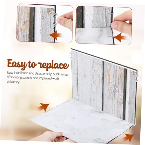 15pcs Photography Backdrop Set with Multiple Patterns and Carry Bag, Small Photo Background Boards for Product Photography and Food Jewelry Shooting, Portable Fabric and Paper