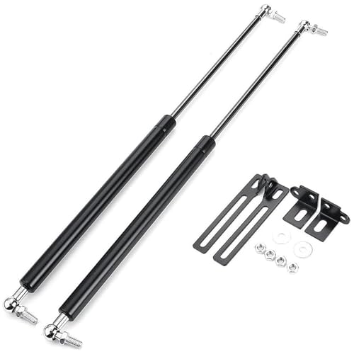 2 Pcs Car Bonnet Gas Struts for Nissan Qashqai J10 2008-2013, Front Bonnet Hood Lift Bonnet Gas Spring Shock Dampers Struts Support Prop Rods Replacement Accessories