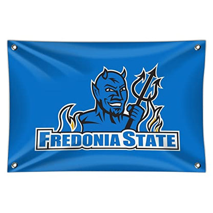 Fredonia State University Primary Logo Home Business Office Sign - Vinyl Banner - 22" x 33" (56cm x 84cm)