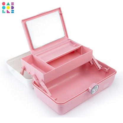 Caboodles On-The-Go Girl - color: Funfetti Flitter Over Dusty Rose