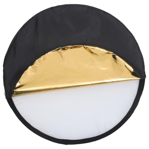 VALICLUD 60cm 5-in-1 Photography Reflector Light Diffuser Foldable Reflective Board with Soft Background for Studio and Outdoor Photo Lighting Accessories