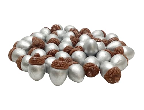 Mini Acorns for Crafts15 Silver Acorn Garden Display Minimal Decoration