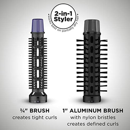 Conair 2-in-1 Hot Air Styling Curl Brush
