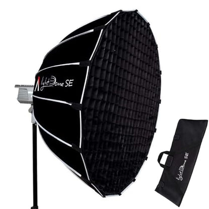 Aputure Light Dome SE 33.5inch Softbox Bowens Mount with Honeycomb Grid for Aputure Light 600d,300x,Amaran 100/200/300c/150c - size: 85 cm