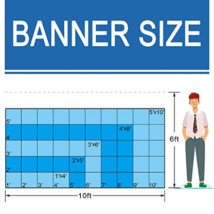 Custom Vinyl Banners and Signs Customize for Outdoor Indoor, Customize Photo Logo Text Banner Decoration Backdrop for Business Party Birthday Graduation Wedding Event (2'x4')