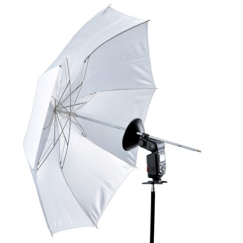 Neewer® 37"/94cm Studio Fold-up Collapsible White Softbox Umbrella for Flash AD180 AD360 - size: 37"/94cm