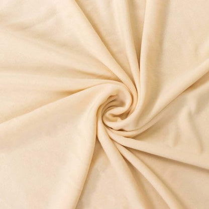 Efavormart Set of 5 Beige Spandex Rectangular Plinth Display Box Stand Covers, Stretchable Pedestal Pillar Prop Covers - 160 GSM