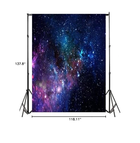 AOFOTO 12x10ft Nebula Backdrop Aerospace Starry Sky Photography Background Universe Galaxy Outer Space Kid Girl Boy Children Portrait Seamless Photo Shoot Studio Props Video Drop Vinyl Wallpaper Drape - size: 12x10ft