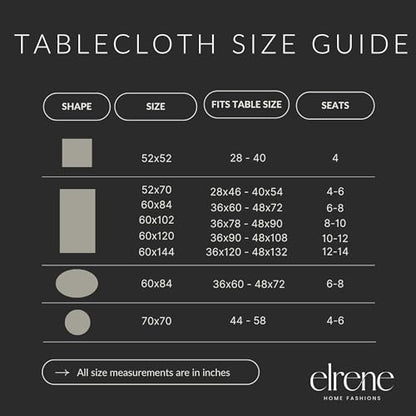 Elrene Home Fashions Continental Solid Texture Water, Stain & Wrinkle Resistant Tablecloth, 70" Round, Red - color: Red, size: 70" (Round)