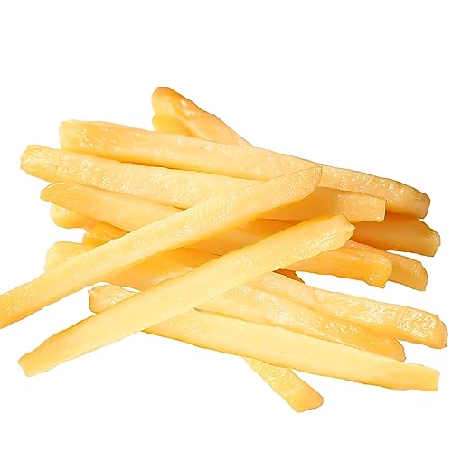 Joeabor Artificial French Fries 36 Pack Realistic Fake Food for Display Faux Fries for Decoration Fake Food Props - color: 36 French Fries