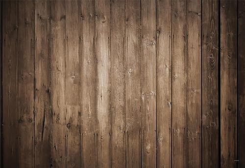 Kate Photography Floor Mats Deep Brown Wood Floor Mat Newborn Photography Props Backdrop Rubber Flooring Mat for Professional Photographer Photo Studio 8x5ft - color: Brown Wood, size: 8x5ft