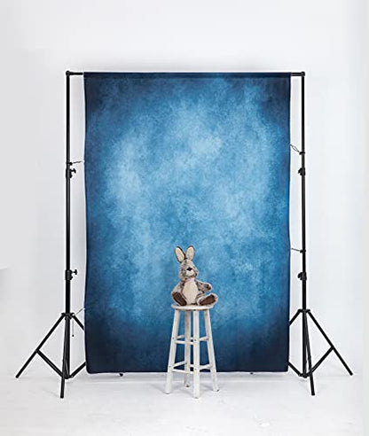 Kate 5x7ft Dark Blue Abstract Backdrops Blue Portrait Professional Backgrounds Retro Backdrop - color: Dark Blue