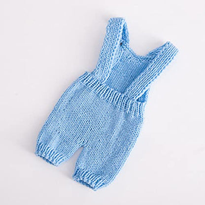 Zeroest Baby Photography Props Boy Girl Photo Shoot Outfits Newborn Crochet Infant Knitted Clothes Mohair Outfit - color: Baby Blue