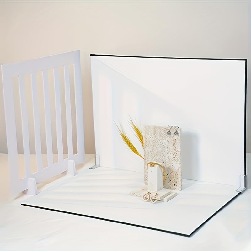 10PCS Photography Backdrop Kit – 16x11.5 Durable Cardboard Background Boards with 16 Unique Double-Sided Patterns – Flat Lay Photo Backdrops for Food, Jewelry, Skincare & Small Product Photography