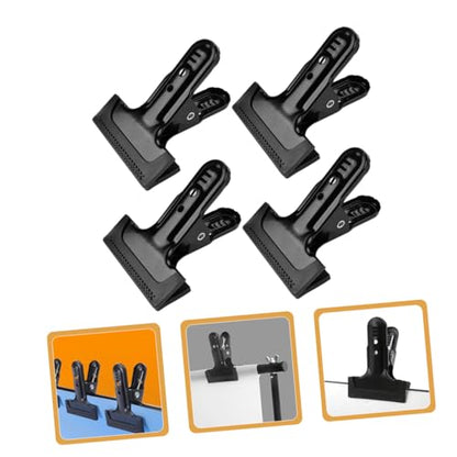ARTIBETTER 4pcs Backdrop Clips Backdrop Fixing Clamps Heavy Duty Cold Rolled Steel for Photography Setup Stylish for Securing Background Cloths