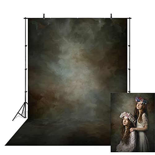 6x8ft Solid Color Gradient Vintage Photo Backdrop Abstract Photo Backdrop Multipurpose Portrait Photography Background Professional backdrops for Photography Studio Background Props - color: C01, size: 6x8ft