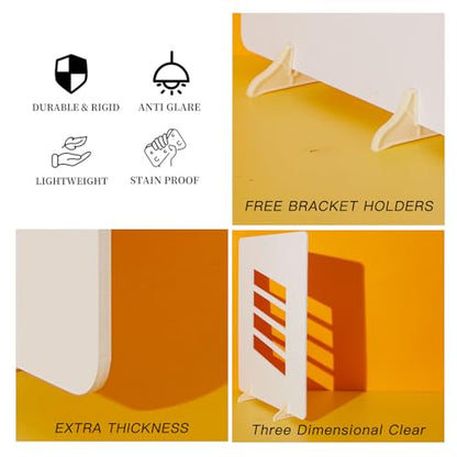 3PCS 15x19 inch Light and Shadow Boards, Window Light Boards for Photography Studio, Perfect for Food, Jewelry and Make-up Shooting - color: WHITE
