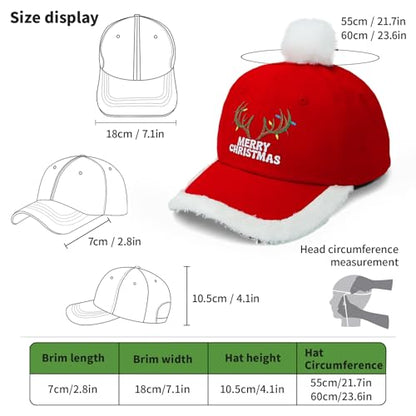 INVULNERABLE Funny Trucker Hat Embroidered Hat Baseball Cap Hats Men Funny Hats Women - color: Christmas#3