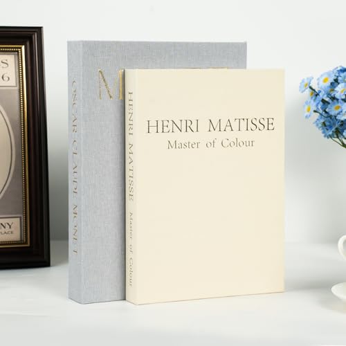 2 Pack Decorative Books Storage Boxes,Vintage Faux Books for Coffee Table,Bookshelf & Home Decor,Aesthetic Mini Book Set for Shelf Display & Keepsake Storage,Grey - color: Grey+Beige