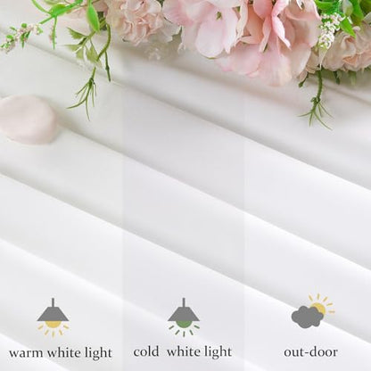 10ft x 8ft White Backdrop Curtains White Drape for Photography Photo Booth Backdrop Wedding Thick Solid Fabric Cloth 2 Panels 5ft x 8ft - color: White, size: 5ft x 8ft 2 Panels