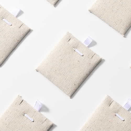 Oirlv 10 PCS Jewelry Display Cards Linen Earring Necklace Card for Selling - size: 10PCS Linen Jewelry Cards