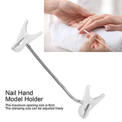 Nail Art Practice, Nail Art Hand Model Holder Manicure Tools Nail Nail Art Equipment Hand Fixing Clamp For Nail Art Equipment Clip Manicure Tool