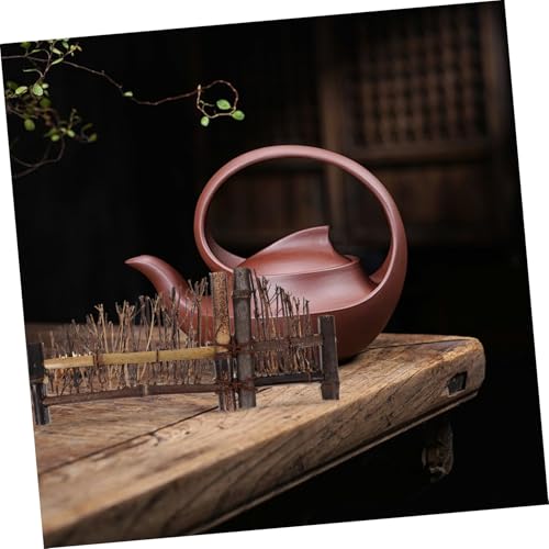 Garneck 2pcs Japanese Decoration Fence Sashimi Serving Plate and Sushi Tray for Elegant Food Presentation and Photography Miniature Rustic Decor for Table Settings and Appetizers
