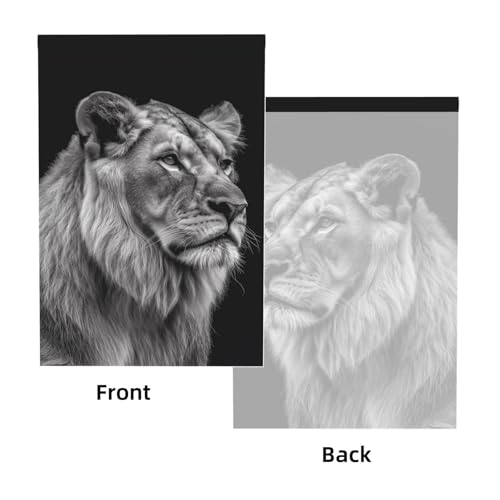 Gray Lion Backdrop Background for Photography 5x7ft Photobooth Professional Photo Backdrop Curtains Video Photography Studio Photo Backgrounds Banner Booth Background Screen Parties - color: Gray Lion