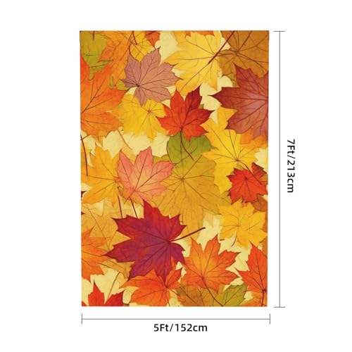 Autumn Leaves of Maple Backdrop Background for Photography 5x7ft Photobooth Professional Photo Backdrop Curtains Video Photography Studio Photo Backgrounds Banner Booth Background Screen Parties - color: Autumn Leaves Of Maple