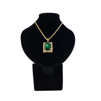 Portrait Jewelry Stand Pendant Jewelry Display Stand Wooden Portrait Neck Model Necklace Holder Stand for Selling - color: Black