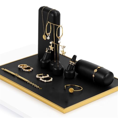 Jewelry Towers Light Luxury Jewelry Stand Ring Earrings Watch Counter Window Jewelry Display Shelf Photography Props Jewellery Stand Display