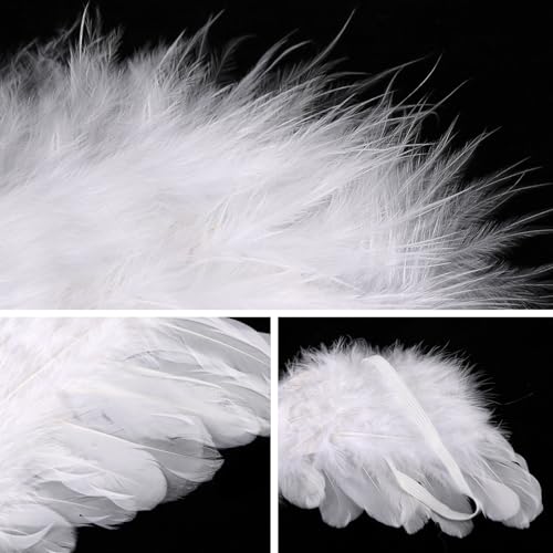 BLUETOP Cute Newborn Photography Outfits Boys Girls Baby Costume Set - style: 07 White Baby Angel Wings