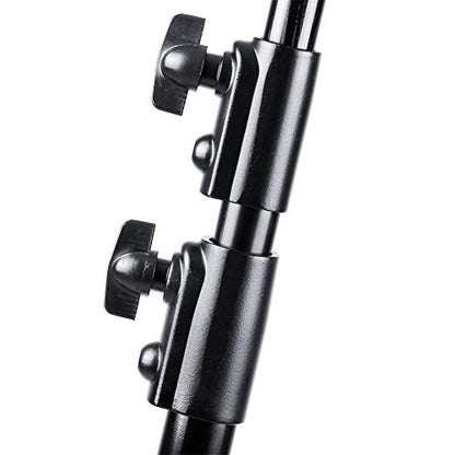 NEEWER Pro 9feet/260cm Spring Loaded Heavy Duty Photo Studio Light Stand with 1/4" Screw & 5/8 Stud for Video, Portrait and Photography Lighting - style: 260cm/1-Pack