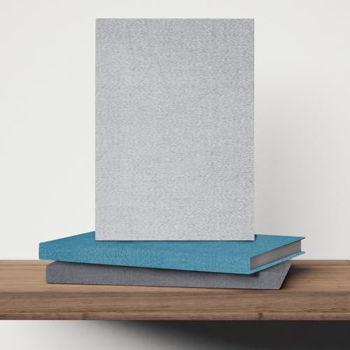 10pcs Book Cloth,14”x10”,Fabric Surface and Paper Backed for Book Binding Fabric,5 Colors Bookbinding Cloth for DIY Book Cover Bookbinding Paper (Style A) - color: A