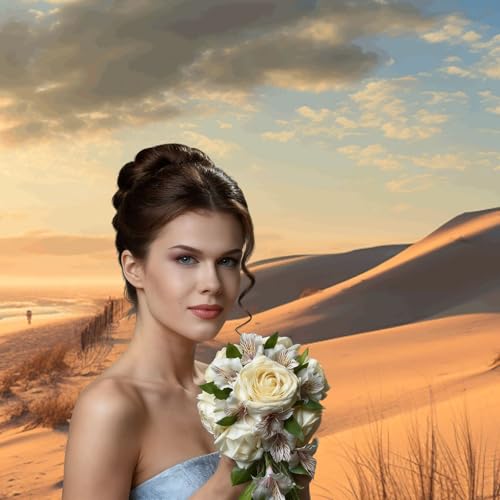 Sand Dunes Backdrop Background for Photography 5x7ft Photobooth Professional Photo Backdrop Curtains Video Photography Studio Photo Backgrounds Banner Booth Background Screen Parties - color: Sand Dunes