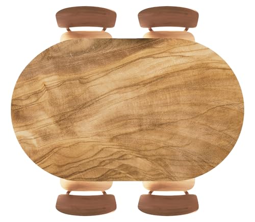 Flower Texture Background Oval Tablecover Fitted with Elastic, Water Proof, Easy to Clean，Picnic, Party,Terrace, Flowers, Fits 42"x60" Oval Tables, Style38 - color: Wood Texture -10, size: 42" x 60" (Oval)