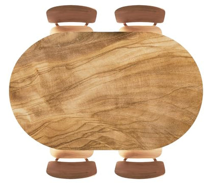 Flower Texture Background Oval Tablecover Fitted with Elastic, Water Proof, Easy to Clean，Picnic, Party,Terrace, Flowers, Fits 42"x60" Oval Tables, Style38 - color: Wood Texture -10, size: 42" x 60" (Oval)
