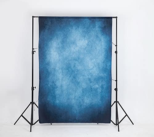 Kate 5x7ft Dark Blue Abstract Backdrops Blue Portrait Professional Backgrounds Retro Backdrop - color: Dark Blue