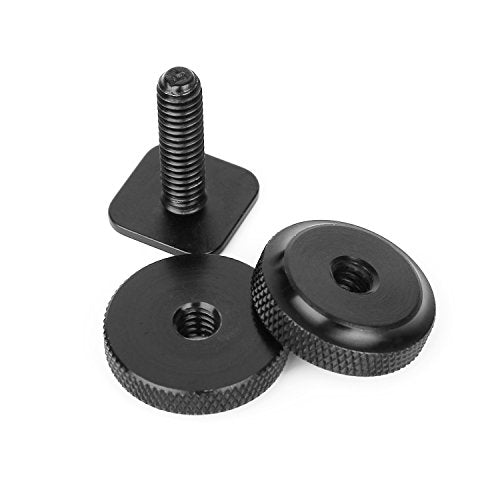 ChromLives Camera Hot Shoe Mount Hot Shoe Adapter Hot Shoe Connector w/ 1/4 inches 20 Tripod Screw Flash Shoe Mount Monitor Bracket (4 Pack) - color: hot shoe mount