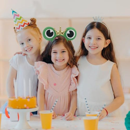 Crowns Hairbands For Photo Studio Halloween Eye-catching Props For Easter Adorkable Party Daily Wear - color: A Light Green Frog Y By