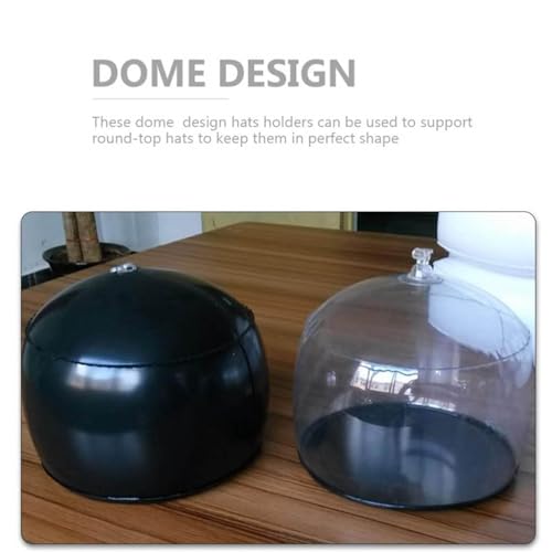 Inflatable Hat Stand Stylish Hat Props Baseball Caps Support Transparent Hat Holder Hat Mannequin Hat Modeling Tool - color: Clear