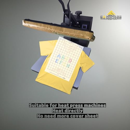 Translucent Paper T-Shirt Ruler Lines For Vinyl Alignment and Accurate Placement Full Shirt Reusable Accessories for Heat Press Sublimation Sewing and DTF