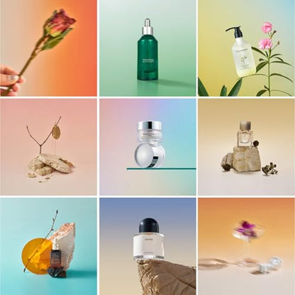 7PCS 14Patterns Product Photography Backdrops with Stand: Flat Lay Seamless 34x23in Gradient Paper Props - Tabletop Photo Backdrop Shoot for Jewelry Cosmetics Food - color: Mondrian gradation color