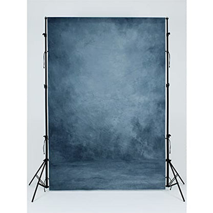 UrcTepics 5x7ft Microfiber Blue Senior Portrait Backdrop Abstract Texture Backdrop for Photography Professional Background for Studio and Headshot