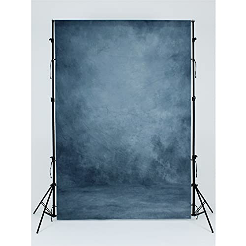 UrcTepics 5x7ft Microfiber Blue Senior Portrait Backdrop Abstract Texture Backdrop for Photography Professional Background for Studio and Headshot